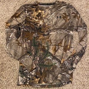 UA Hunt Early Season long sleeve Realtree camo. Quick drying, super breathable